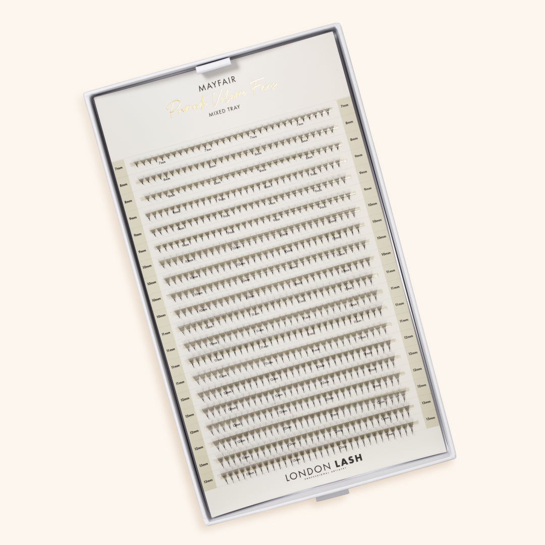 Narrow Premade/Promade Fans 10D 0.03 640 fans - Mixed Lengths