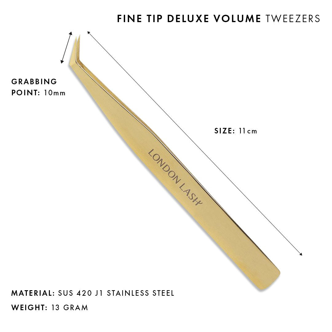 Fine Tip Volume Eyelash Extensions Tweezers