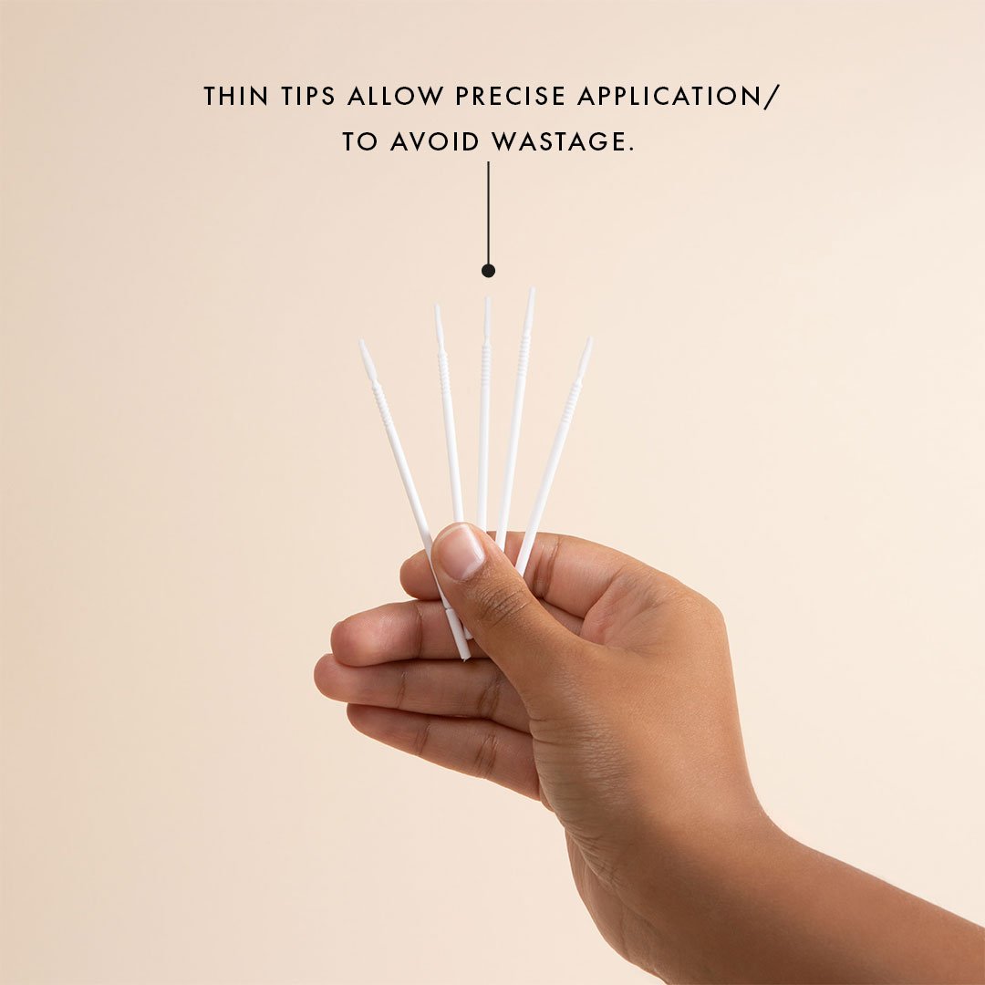 Micro Swabs with Bendable Tip for Lash Extension Treatments