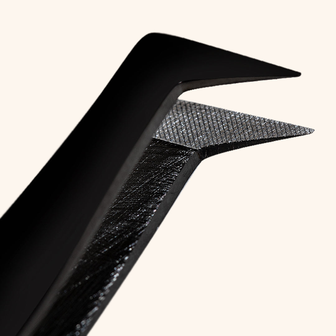 Volume lash extension tweezers with lash glue remover 